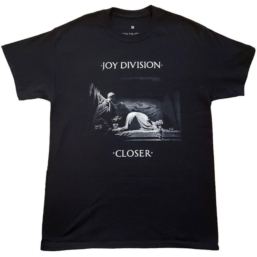 Joy Division Unisex Adult Classic Closer T-Shirt / Black